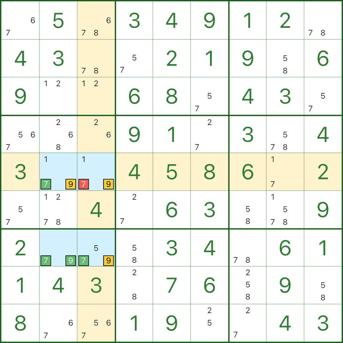 隐藏矩形（Hidden Rectangle）
