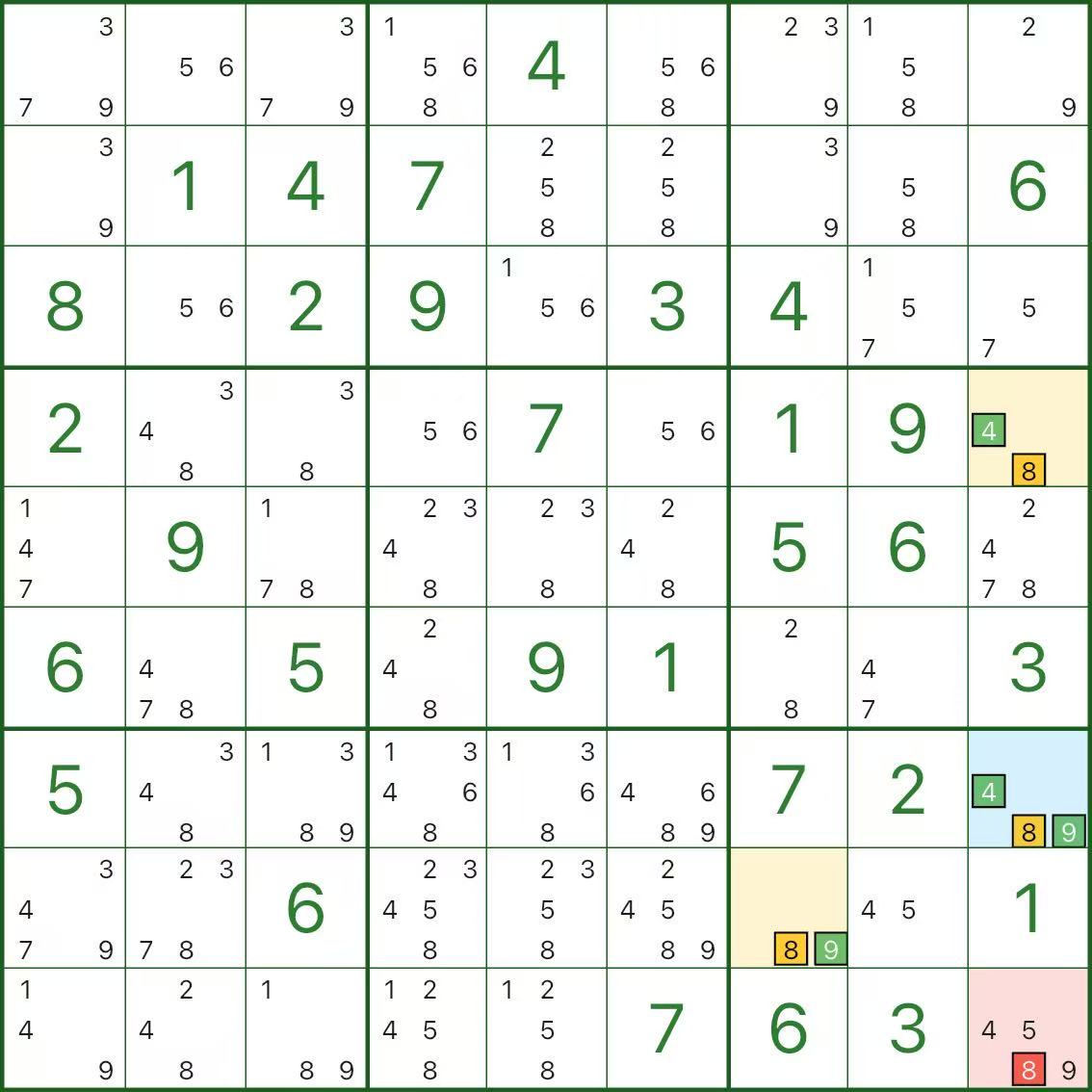 XYZ翼示例 B